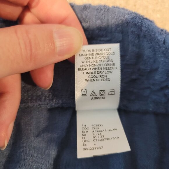 LOGO Lounge Pants Womens Large - Picture 6 of 7